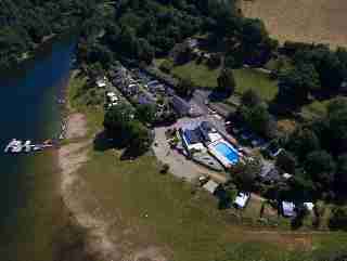 Camping La Romiguiere : 2019 07 04 Le camping vu d en haut